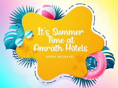 Es ist Sommerzeit bei den Amrâth Hôtels Sommerangebot, günstige Hotels in den Niederlanden